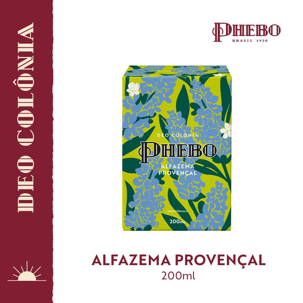 PHEBO - Deo Colônia Limão Siciliano 200ml