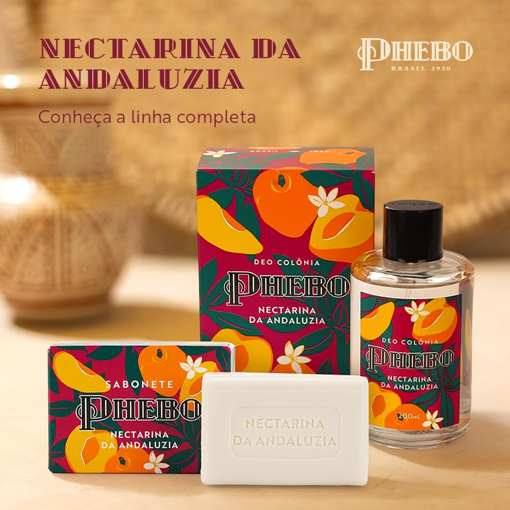 PHEBO - Deo Colônia Limão Siciliano 200ml