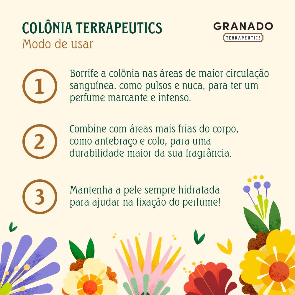 Colônia Granado Terrapeutics – Fragrâncias variadas
