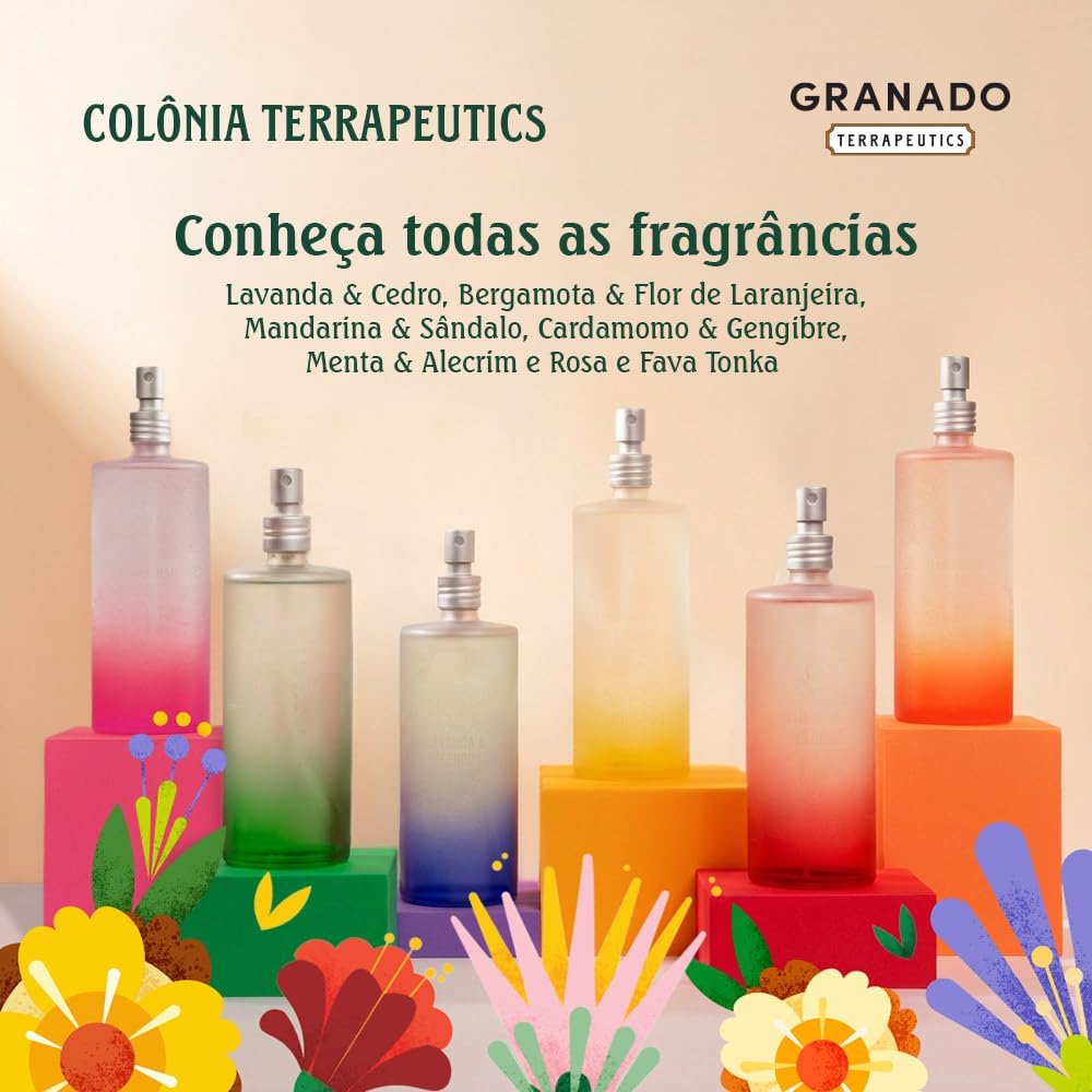Colônia Granado Terrapeutics – Fragrâncias variadas
