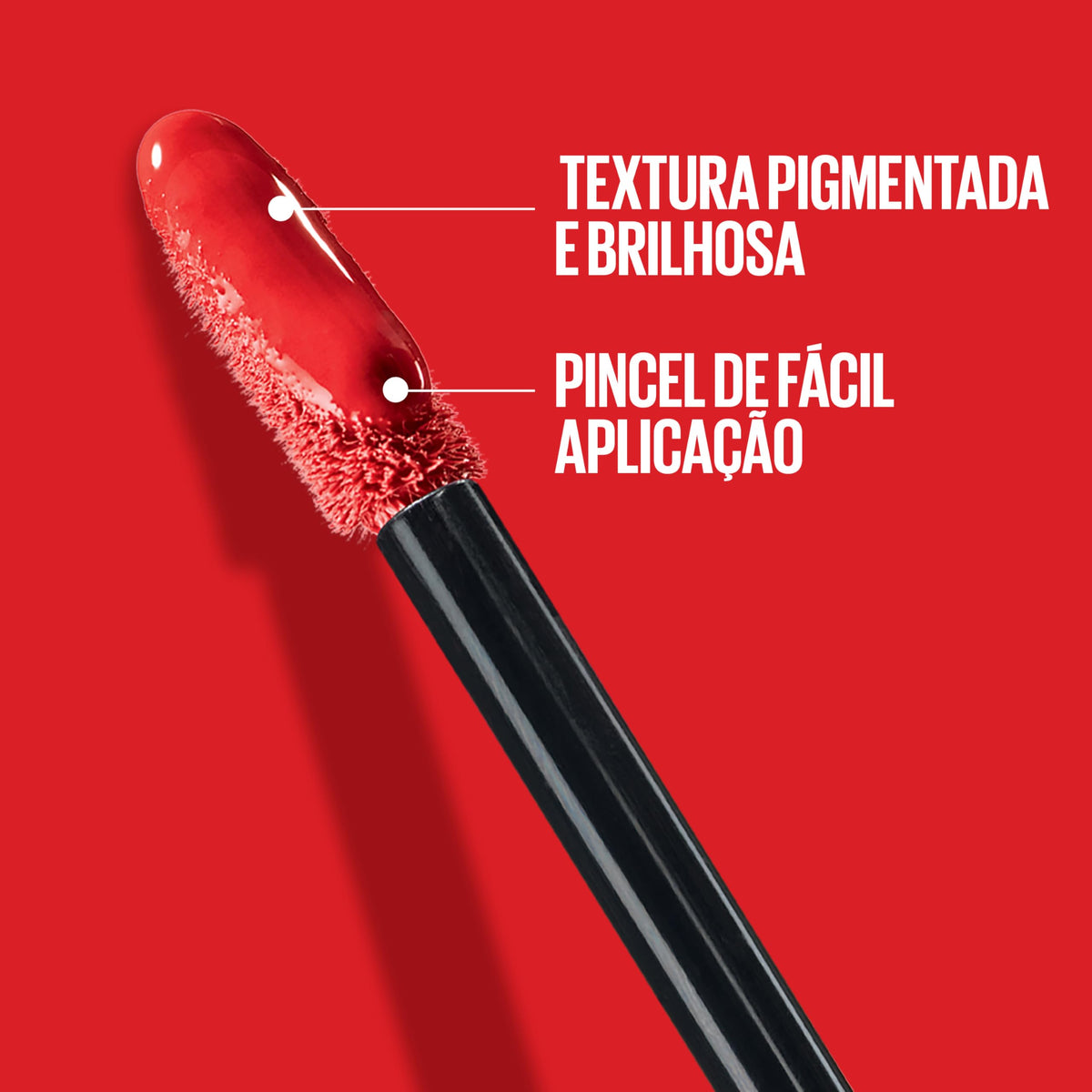 Batom Líquido Vinil Espelhado SuperStay Vinyl Ink Maybelline Cheeky 4,2ml