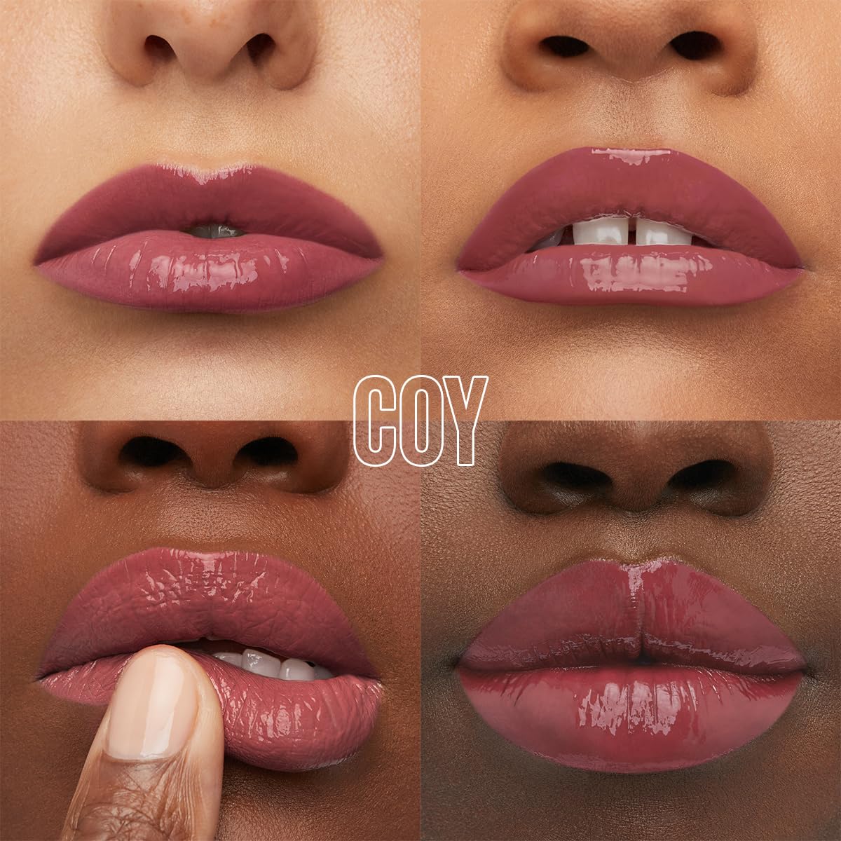 Batom Líquido Vinil Espelhado SuperStay Vinyl Ink Maybelline Cheeky 4,2ml