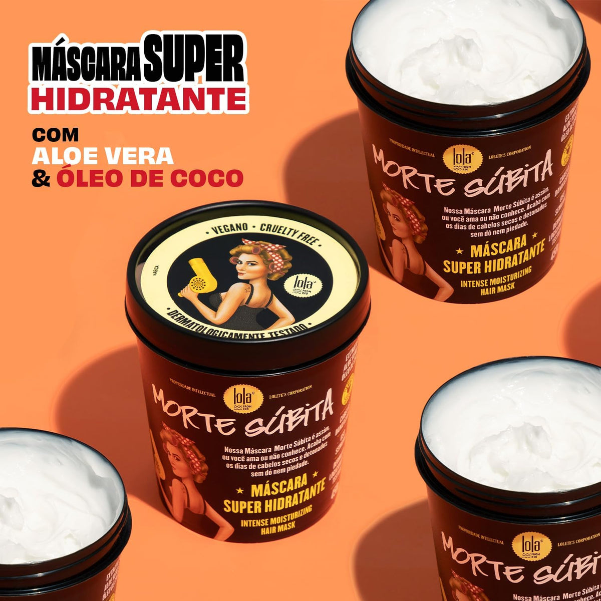 Morte Súbita Máscara Super Hidratante 450g , Lola Cosmetics