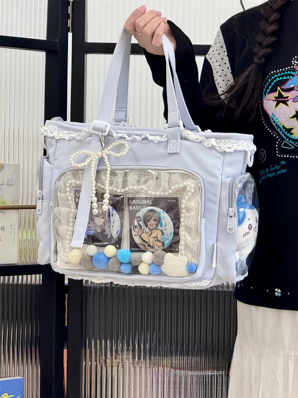 Bolsa Transversal Itabag em Poliéster