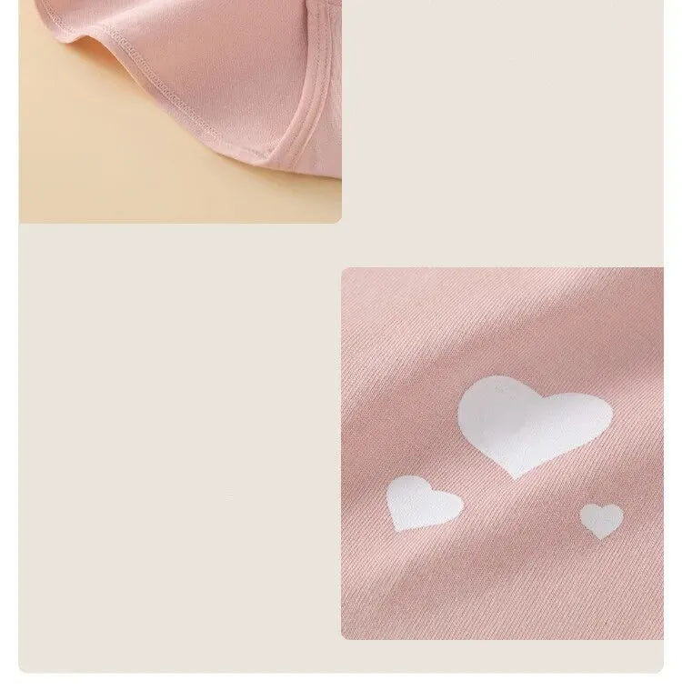 Kit 4 Calcinhas de Algodão com Cintura Alta