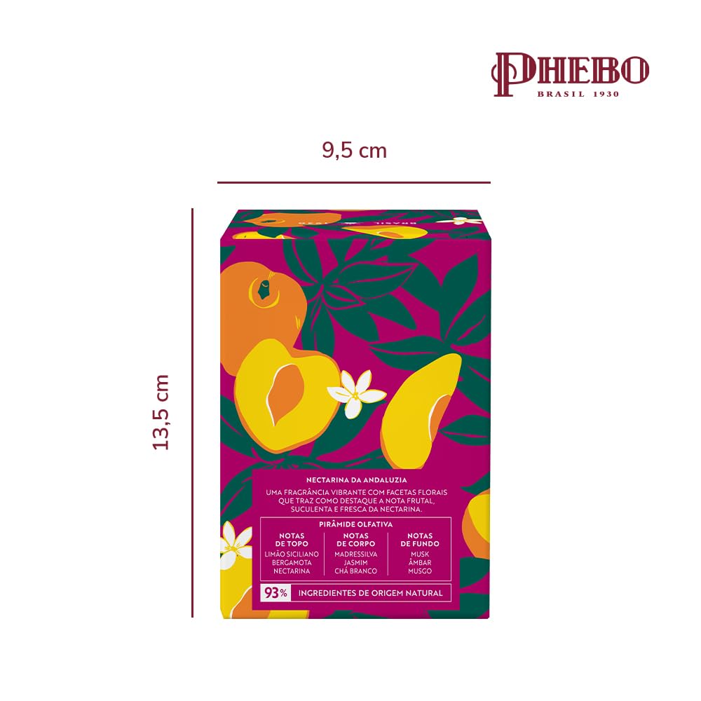 PHEBO - Deo Colônia Limão Siciliano 200ml