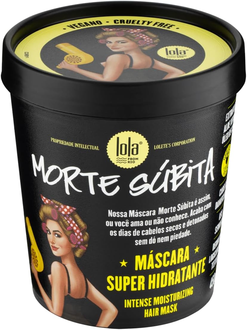 Morte Súbita Máscara Super Hidratante 450g , Lola Cosmetics