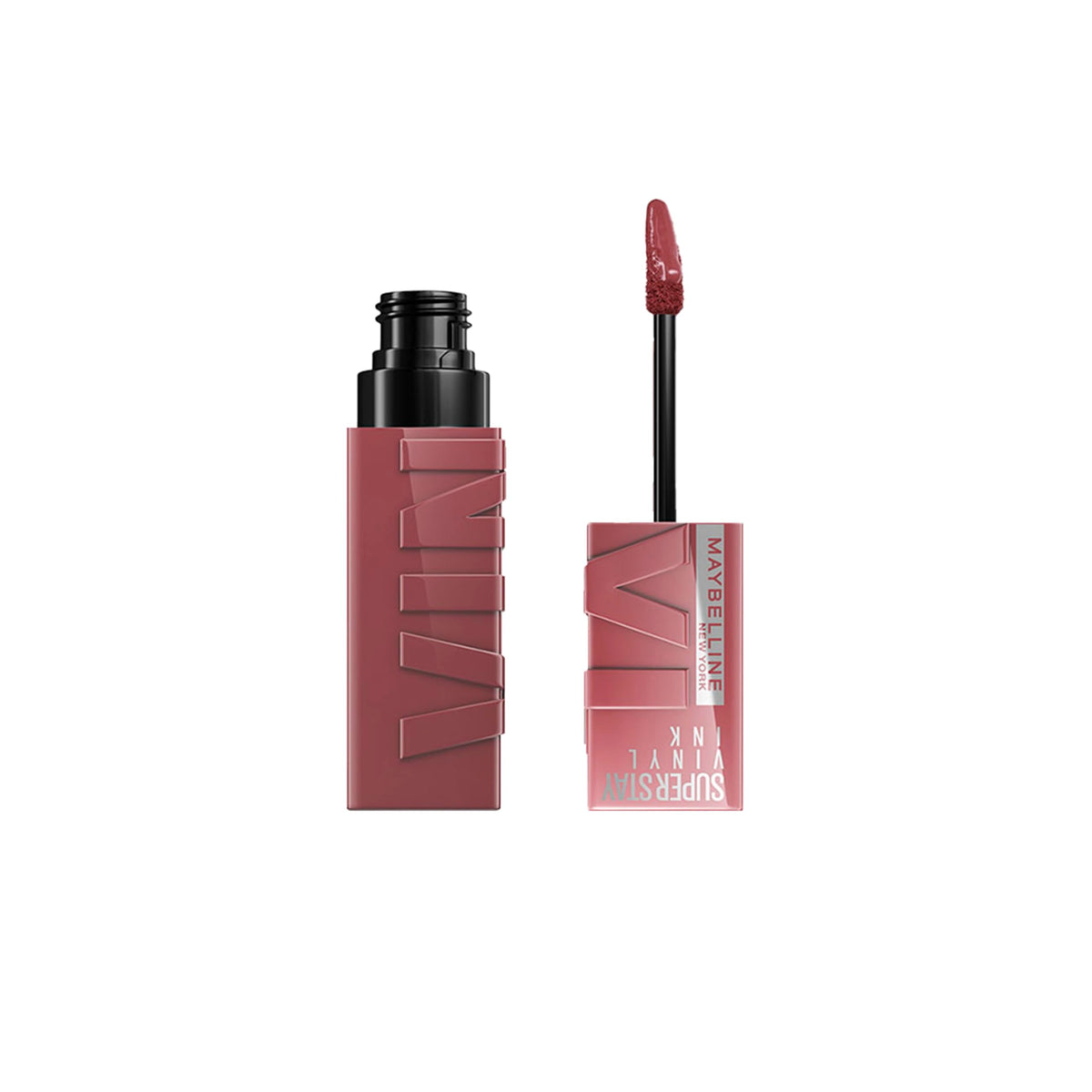 Batom Líquido Vinil Espelhado SuperStay Vinyl Ink Maybelline Cheeky 4,2ml