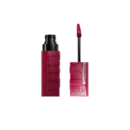 Batom Líquido Vinil Espelhado SuperStay Vinyl Ink Maybelline Cheeky 4,2ml
