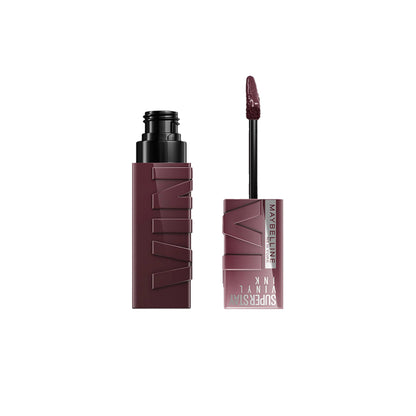 Batom Líquido Vinil Espelhado SuperStay Vinyl Ink Maybelline Cheeky 4,2ml