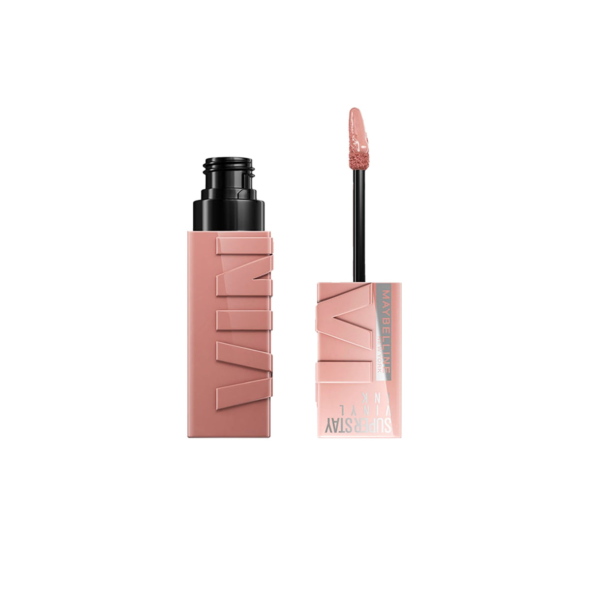 Batom Líquido Vinil Espelhado SuperStay Vinyl Ink Maybelline Cheeky 4,2ml