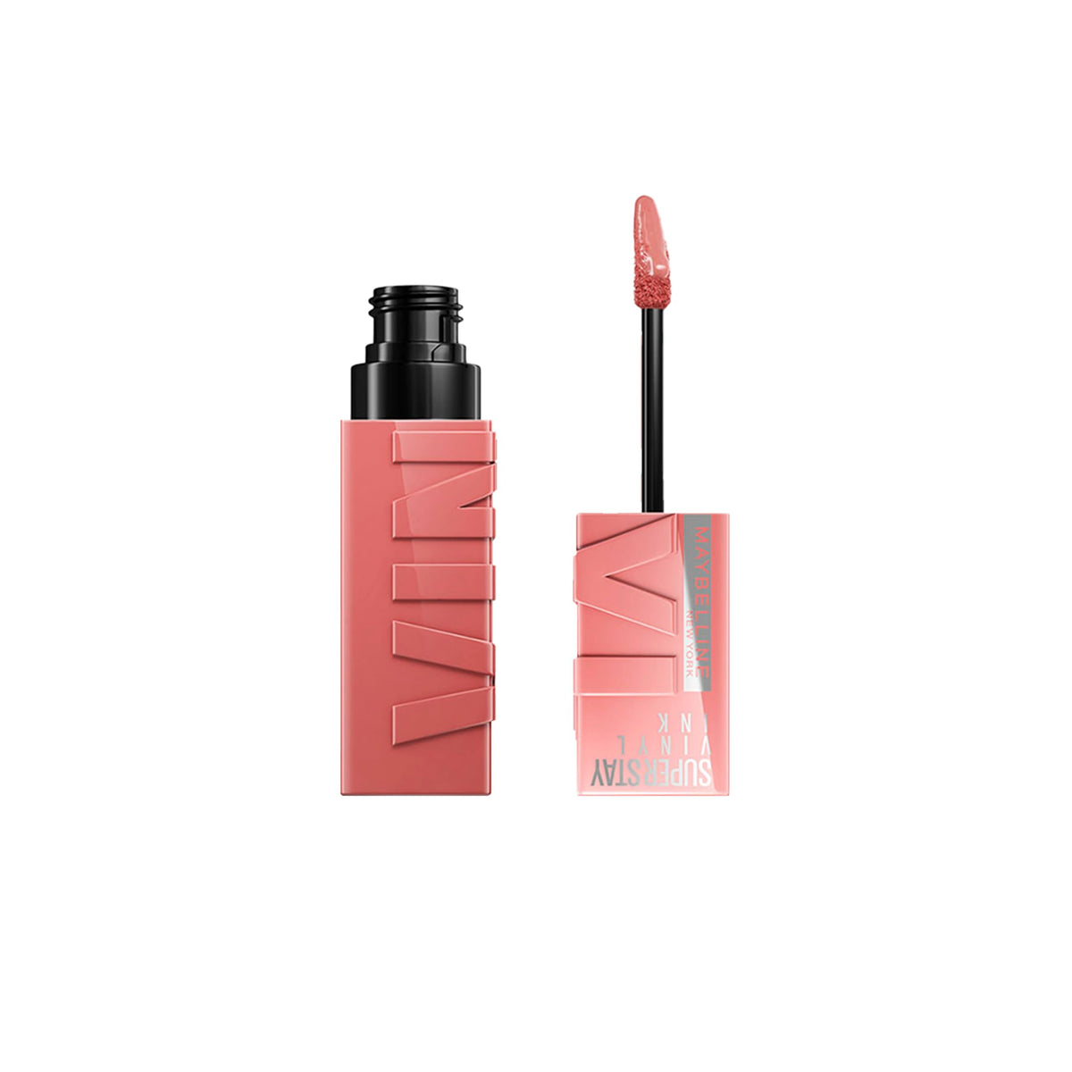 Batom Líquido Vinil Espelhado SuperStay Vinyl Ink Maybelline Cheeky 4,2ml