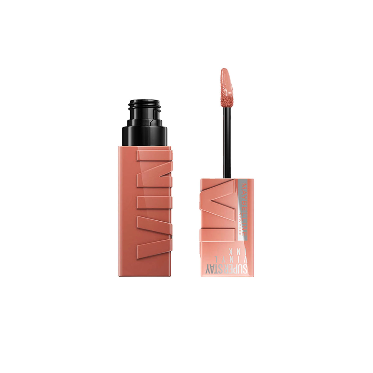 Batom Líquido Vinil Espelhado SuperStay Vinyl Ink Maybelline Cheeky 4,2ml