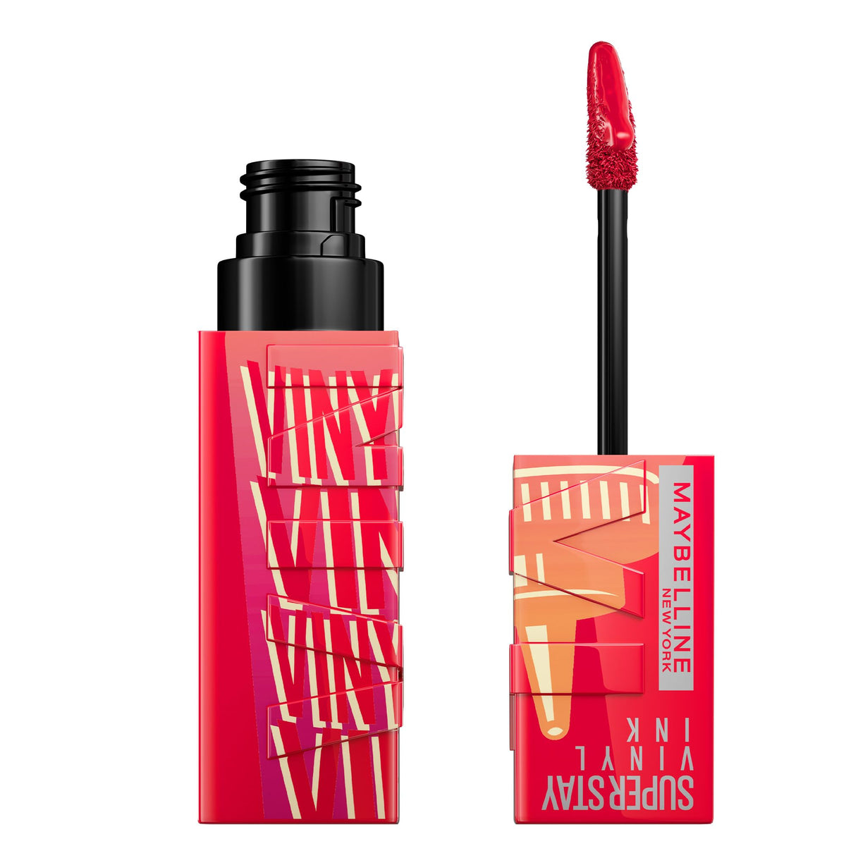 Batom Líquido Vinil Espelhado SuperStay Vinyl Ink Maybelline Cheeky 4,2ml