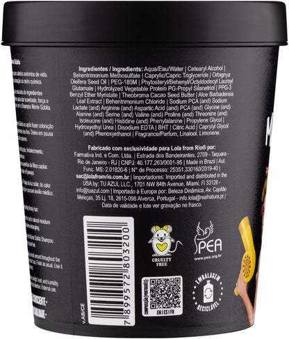 Morte Súbita Máscara Super Hidratante 450g , Lola Cosmetics