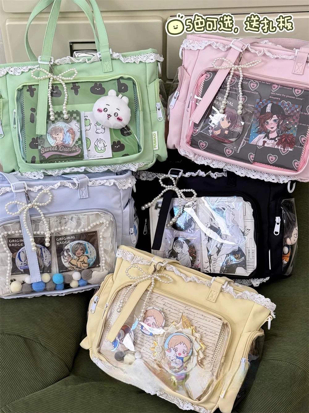 Bolsa Transversal Itabag em Poliéster