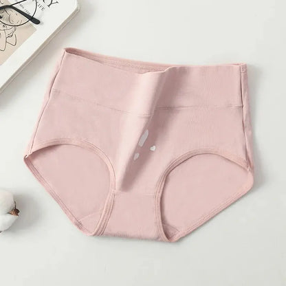 Kit 4 Calcinhas de Algodão com Cintura Alta
