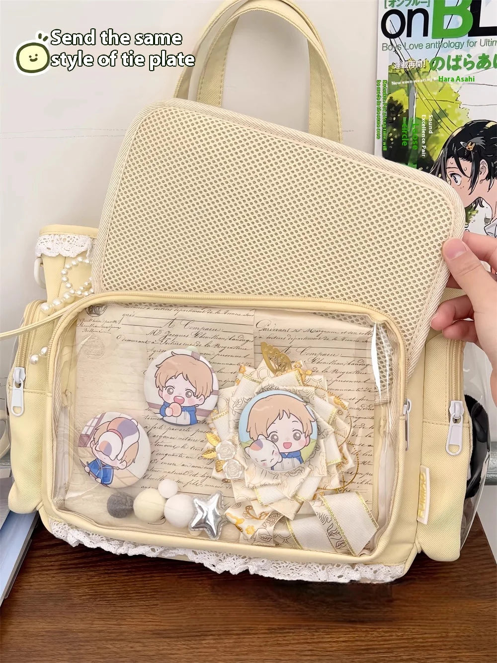 Bolsa Transversal Itabag em Poliéster