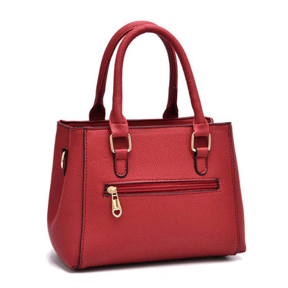 Bolsa Feminina Elegance com Pingente Decorativo e Alça Transversal