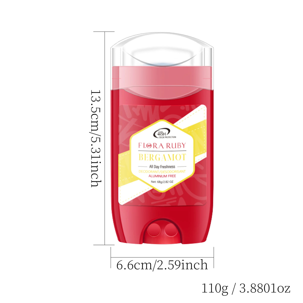 Desodorante em Bastão Flora Ruby — 68 g