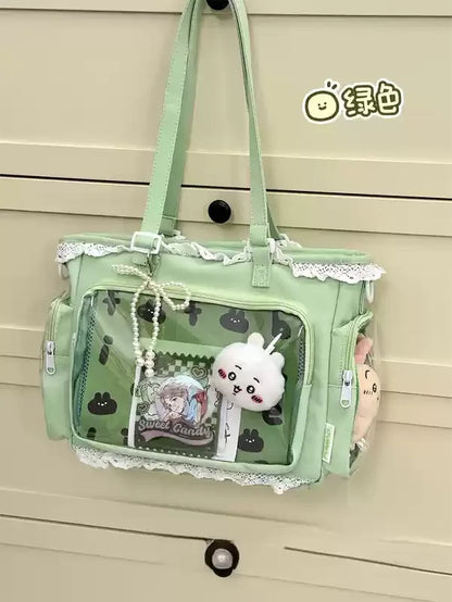 Bolsa Transversal Itabag em Poliéster